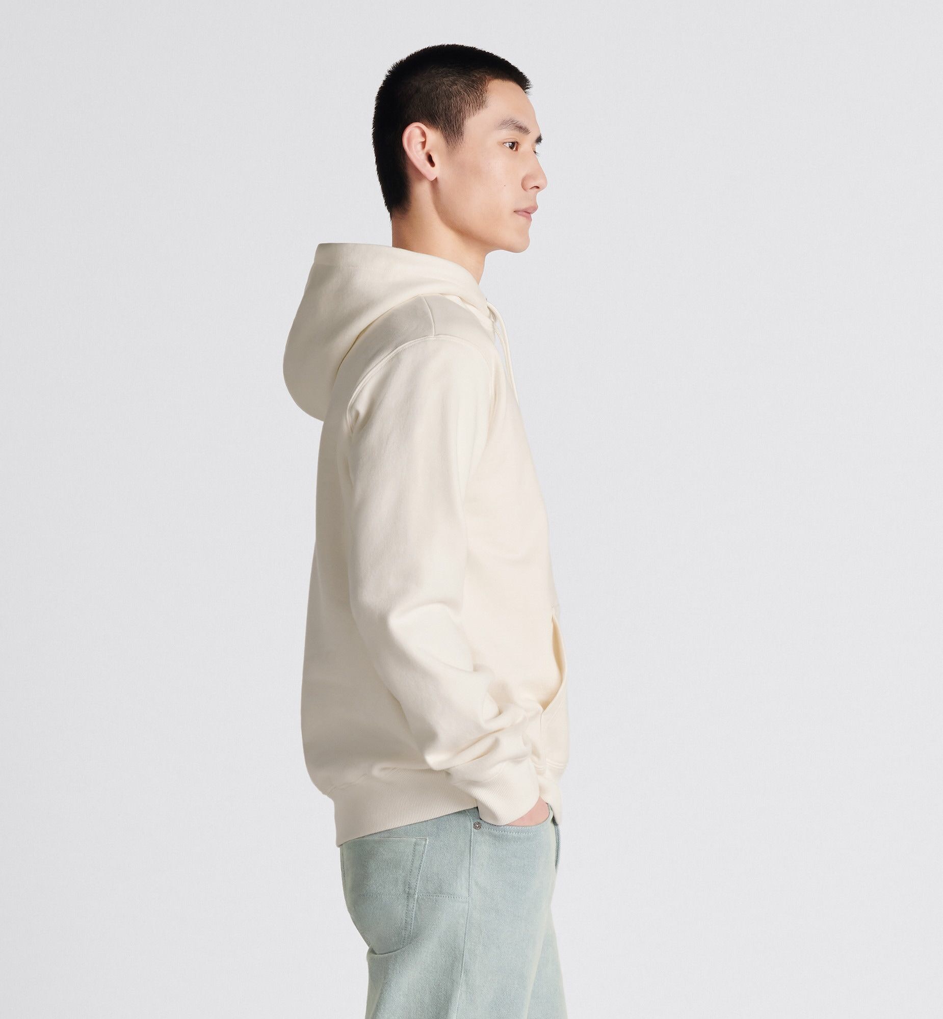 ÁO CHRISTIAN DIOR CD LOGO HOODIE SWEATSHIRT