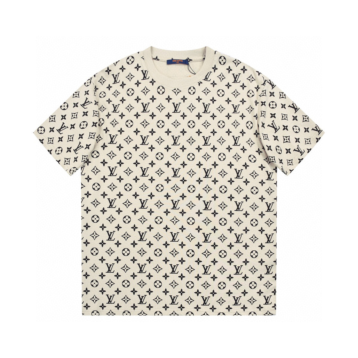 ÁO LOUIS VUITTON print cotton jersey T-shirt