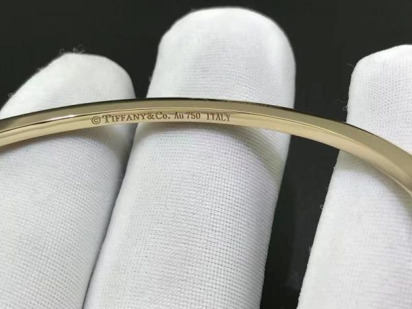 Vòng tay Tiffany & Co T1 kim cương vàng vàng 18K