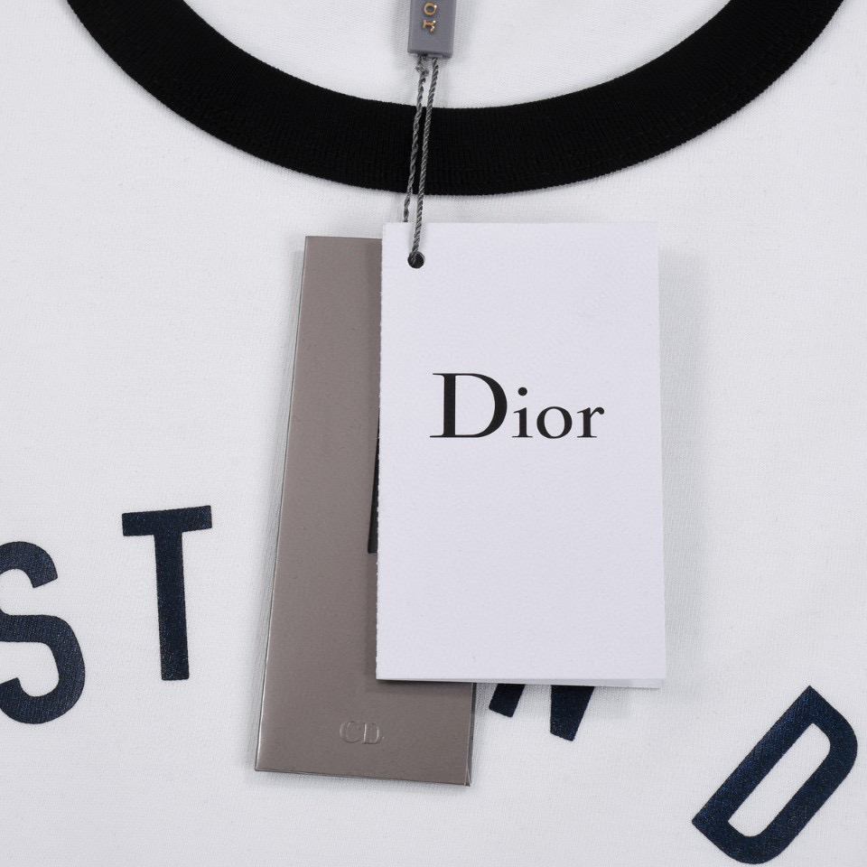 ÁO CHRISTIAN DIOR print cotton jersey T-shirt