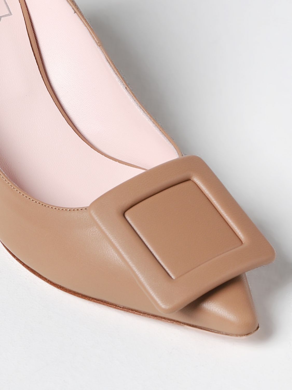 GIÀY ROGER VIVIER Brown high heel shoes