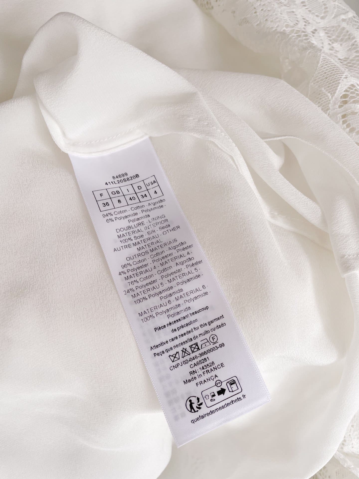 ĐẦM DIOR REN MÀU TRẮNG WHITE LONG DRESS High Classy