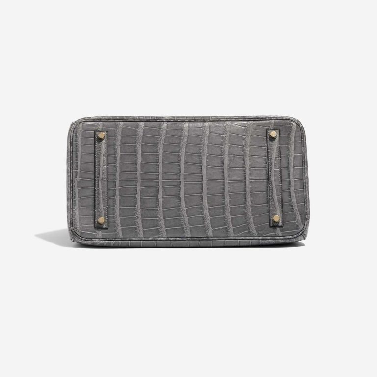 TÚI Hermès Birkin 35 Matte Alligator Graphite Gold Buckle khóa vàng