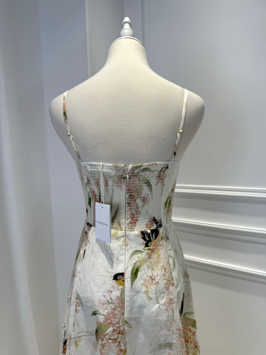 VÁY ZIMMERMANN HAI DÂY BIRDS AND FLOWERS High Classy