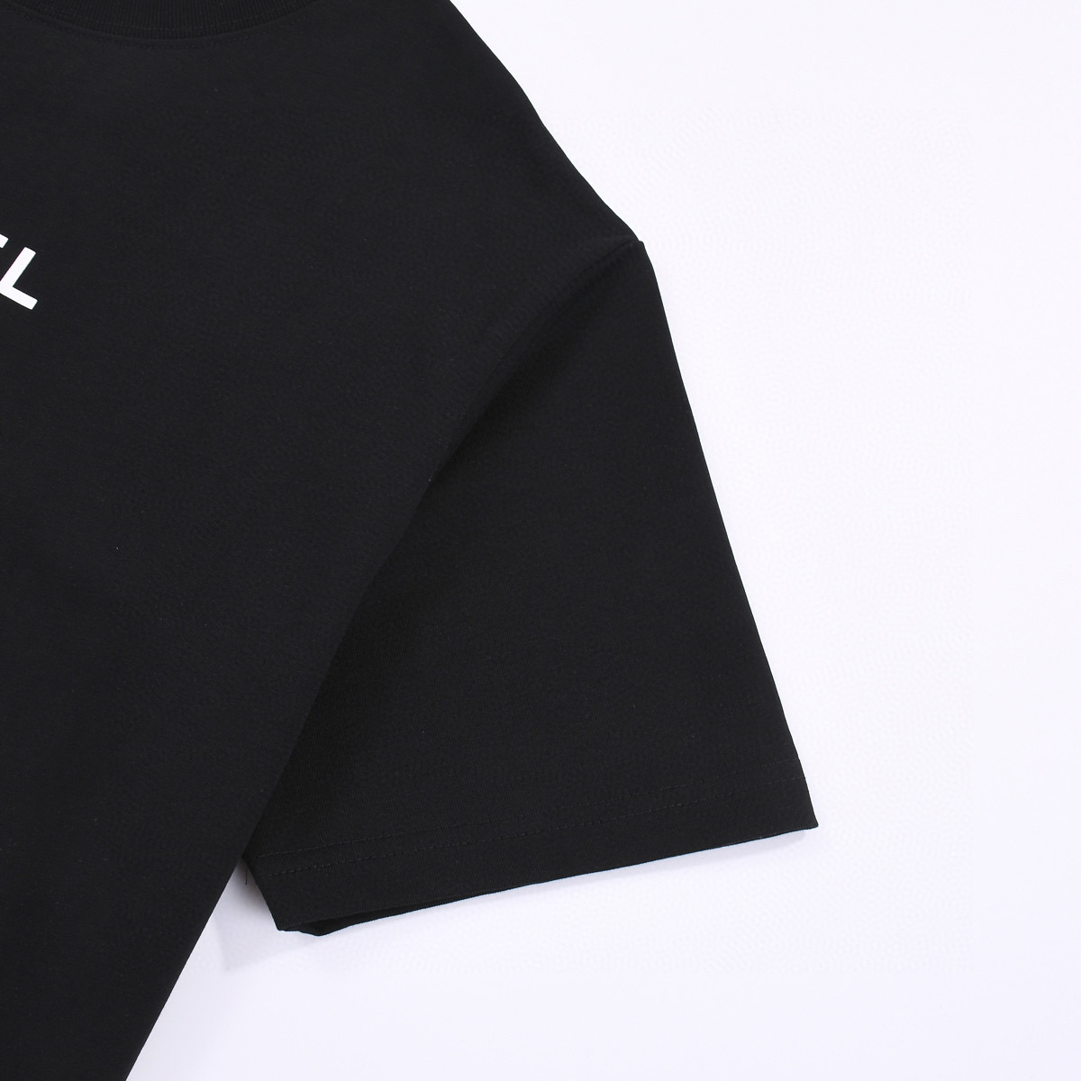 ÁO CHANEL print cotton jersey T-shirt