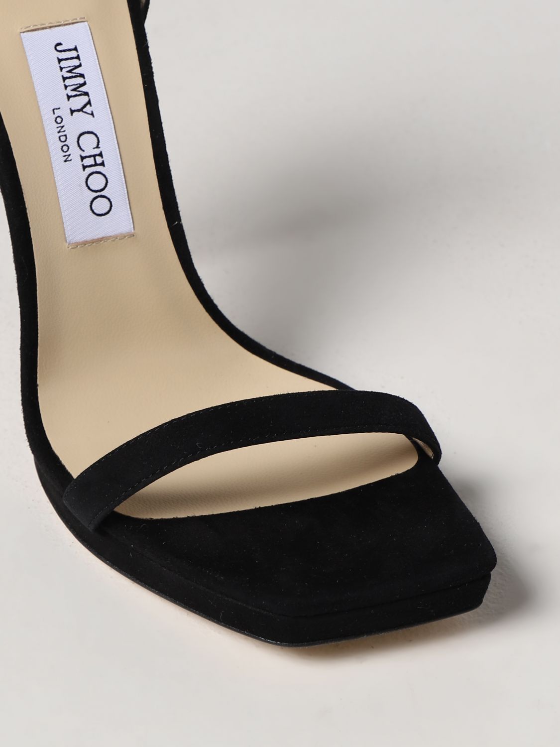 GIÀY JIMMY CHOO Black heeled high shoes