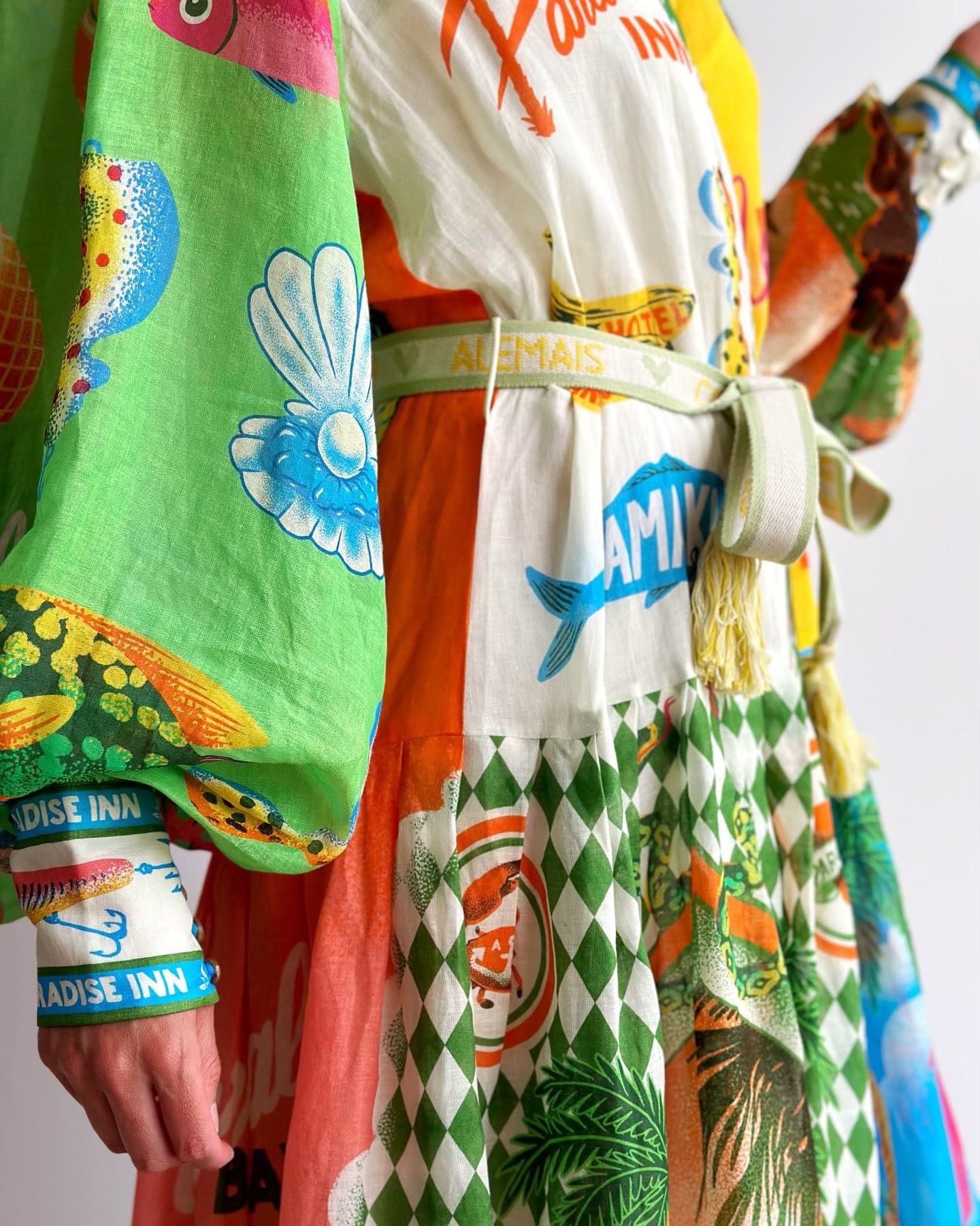 VÁY ALEMAIS THE PARADISE INN IN LINEN High Classy