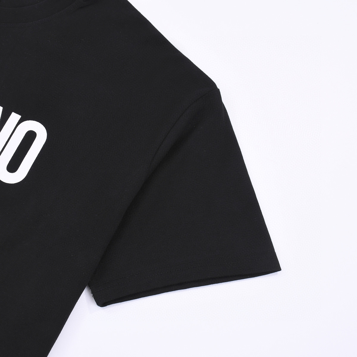 ÁO MOSCHINO print cotton jersey T-shirt