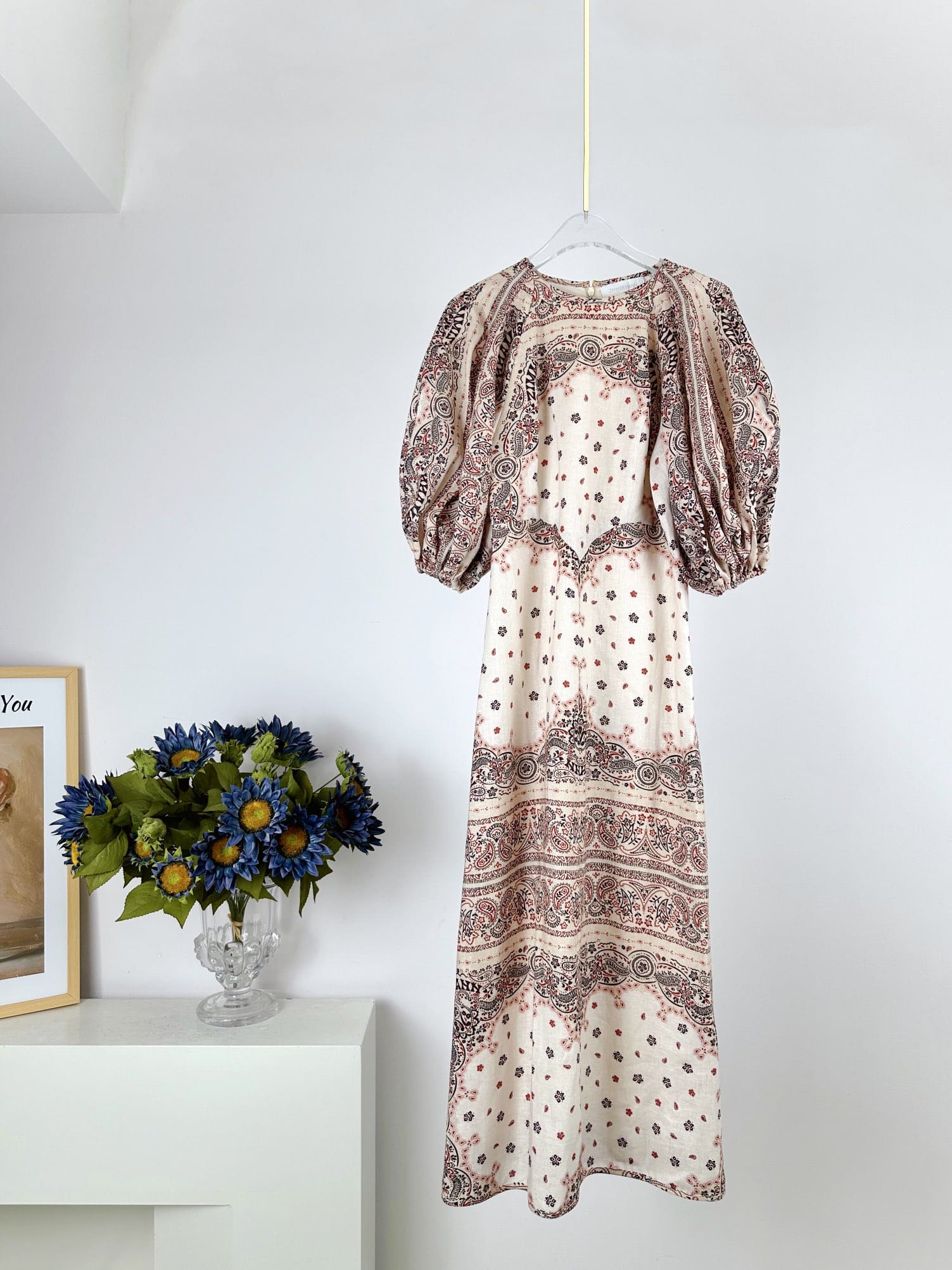 VÁY ZIMMERMANN Flower Vintage Dress High Classy