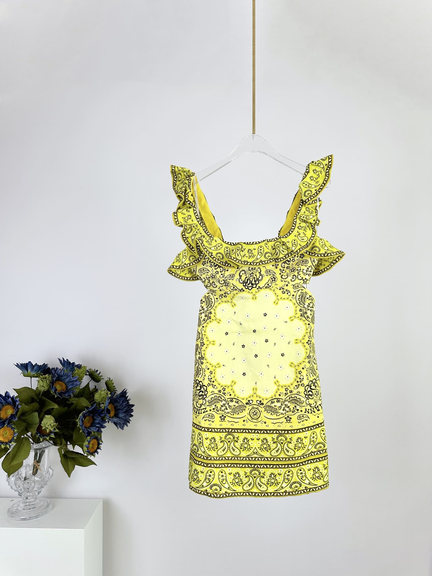 VÁY ZIMMERMANN Flower Vintage Dress High Classy