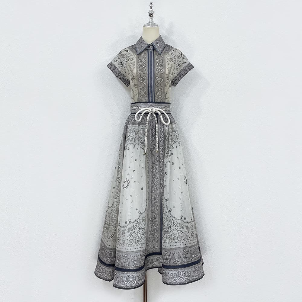 VÁY ZIMMERMANN Flower Vintage Dress High Classy