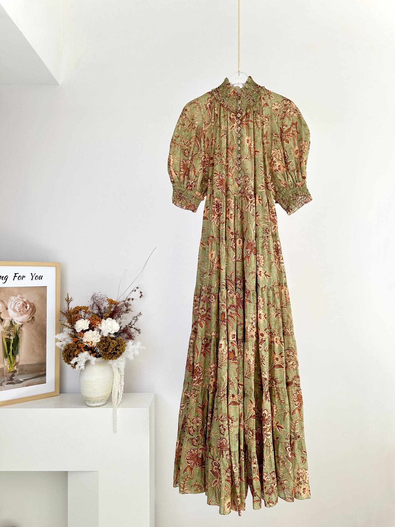 VÁY ZIMMERMANN Flower Vintage Dress High Classy