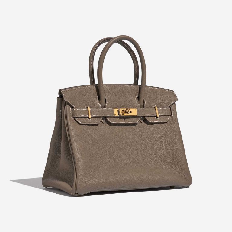 TÚI Hermès Birkin 30 Togo Etoupe Gold Buckle khóa vàng
