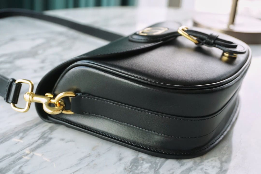 Túi Dior Bobby Women Dior Bag Black Calfskin 22cm