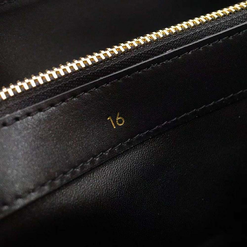 TÚI Celine Women Small 16 Bag in Satinated Calfskin-Black