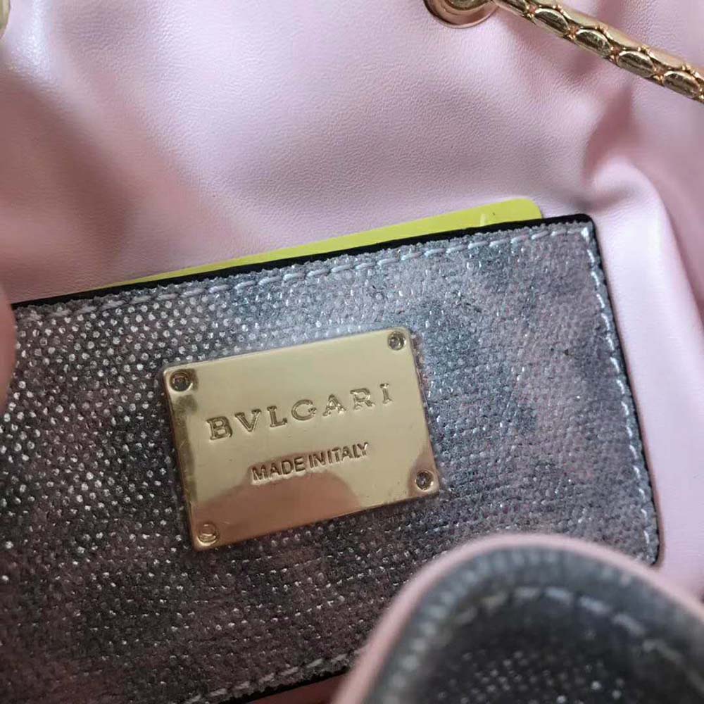 TÚI Bvlgari Women Serpenti Forever Bucket-Silver