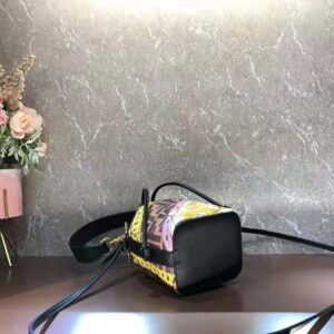 TÚI Fendi Women Mon Tresor Fendace Fendace Printed Pink Silk Mini Bag