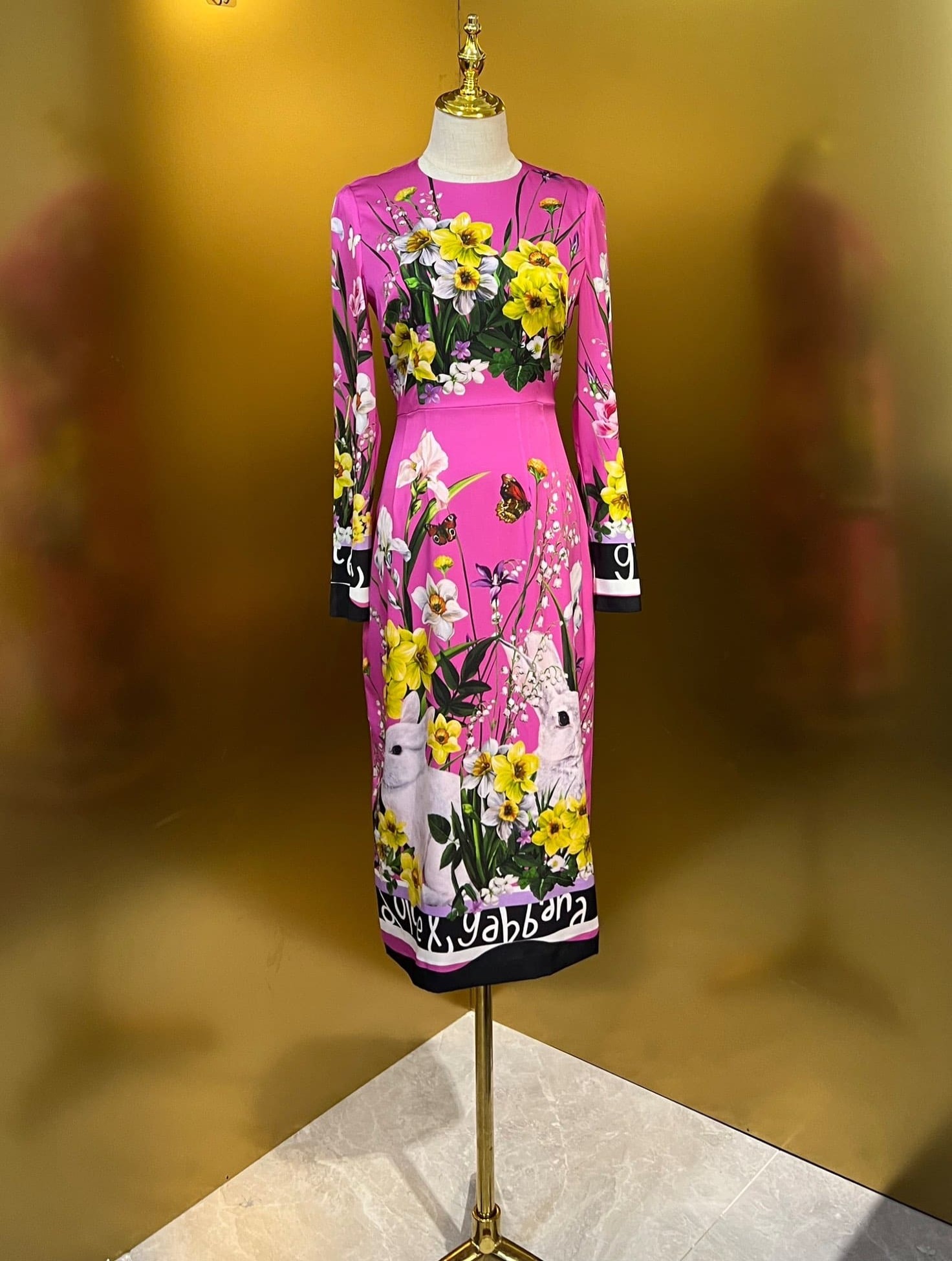 VÁY DOLCE & GABBANA Party Long Dress High Classy