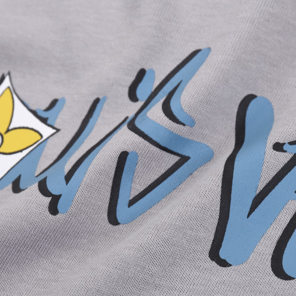 ÁO LOUIS VUITTON T SHIRT GREY