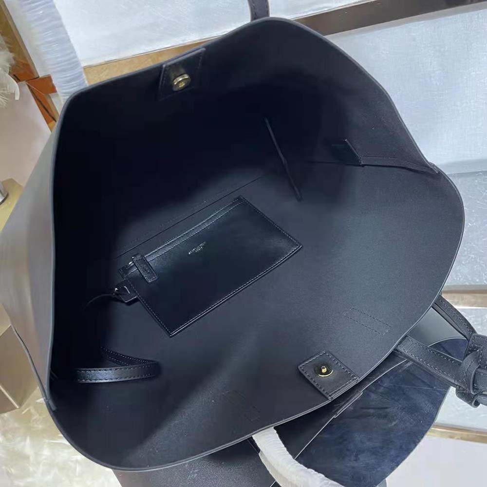 TÚI Prada Women Soft Leather Tote-Black