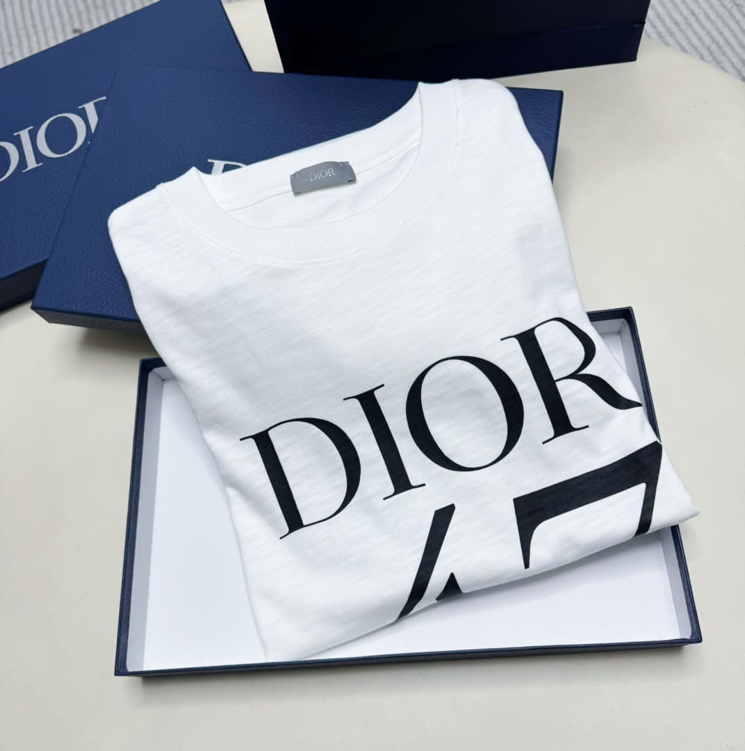 ÁO DIOR T SHIRT MÀU TRẮNG UNISEX