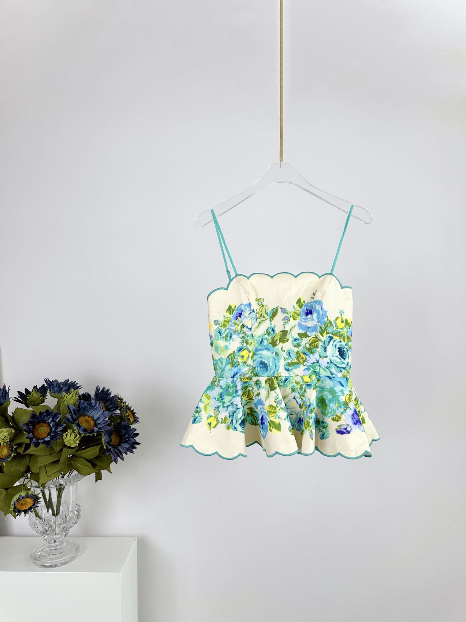 BỘ ZIMMERMANN Floral Vintage Dress Set