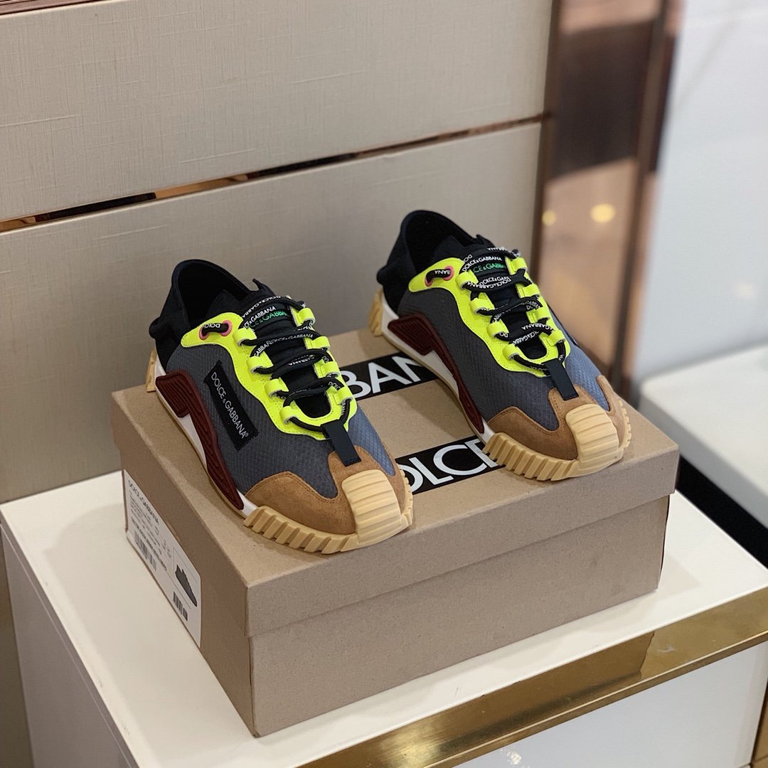 GIÀY DOLCE & GABBANA GREY SNEAKERS