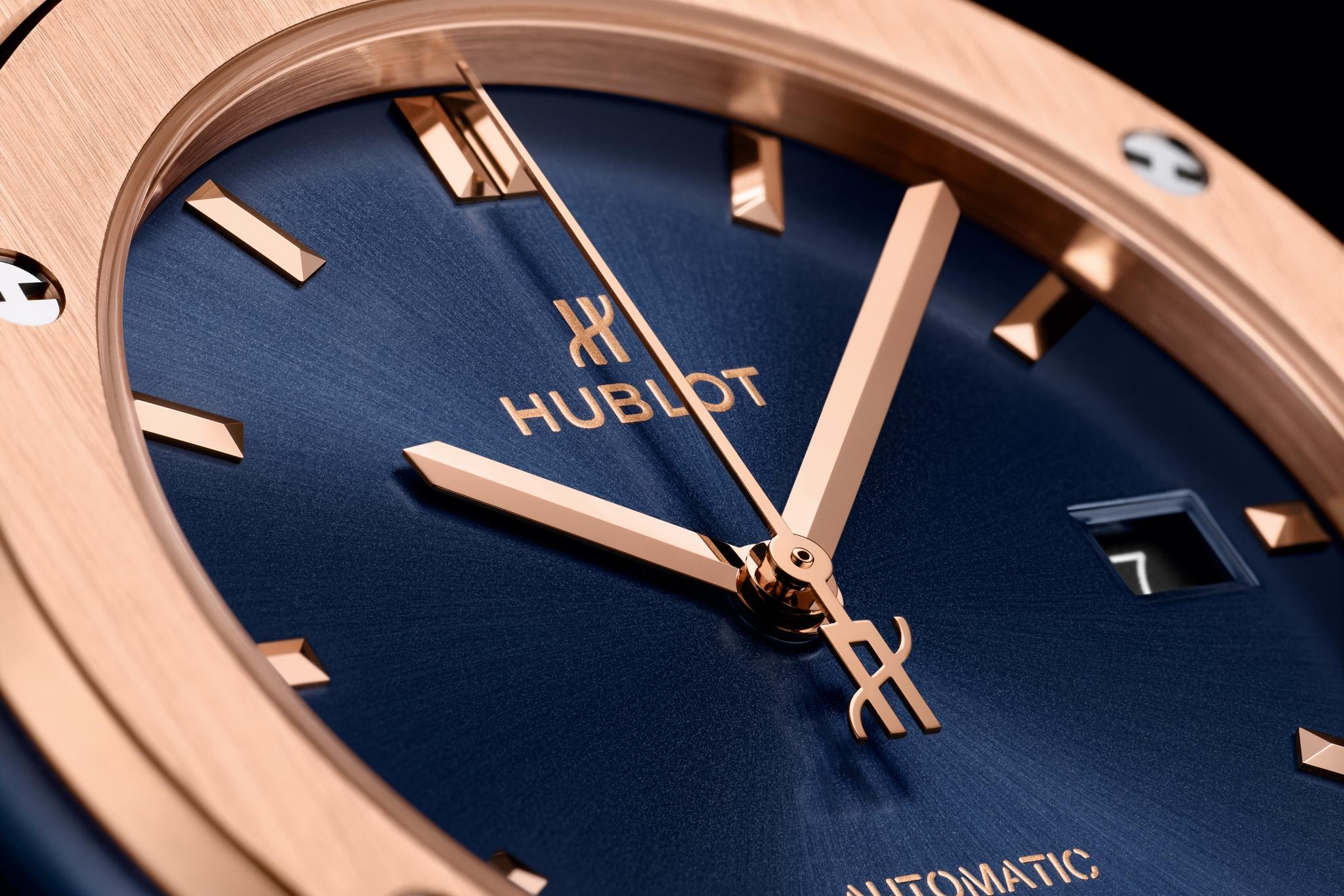 ĐỒNG HỒ HUBLOT CLASSIC FUSION KING GOLD BLUE 38MM