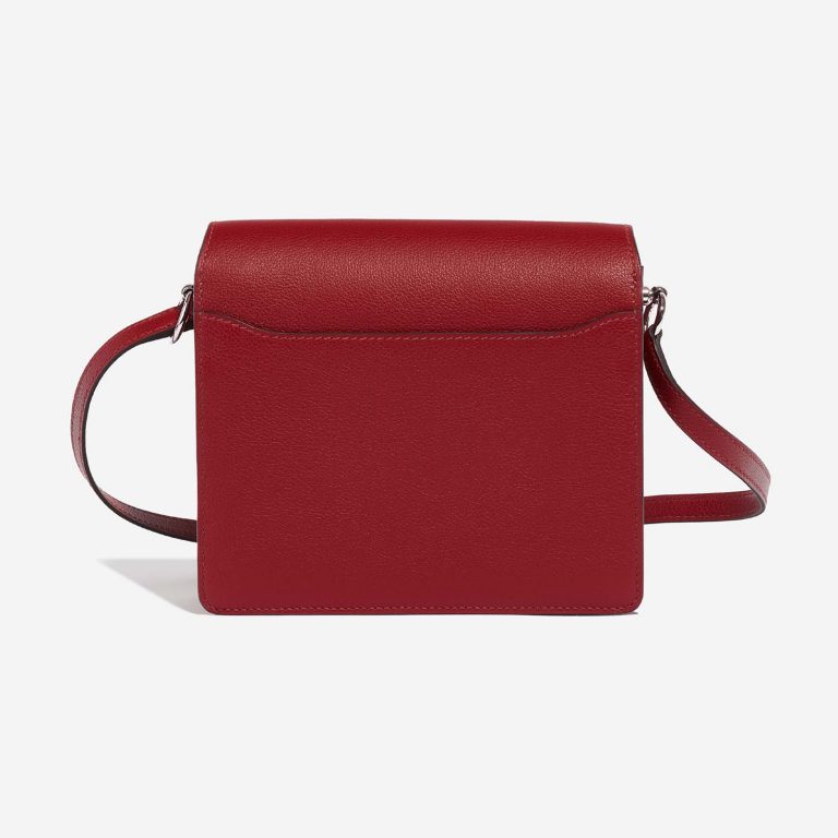 TÚI Hermès Roulis 18 Evercolor Rouge Grenat