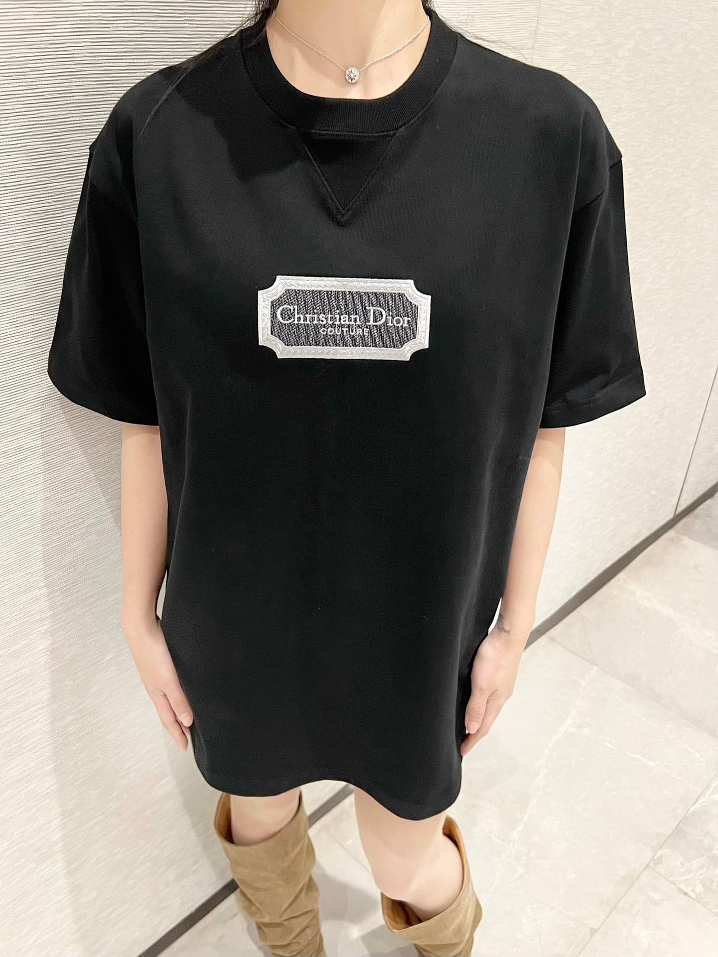 ÁO DIOR T SHIRT MÀU ĐEN UNISEX