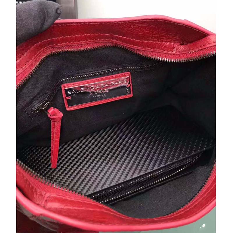 TÚI Balenciaga Classic City Top Handle and Should Bag-Red