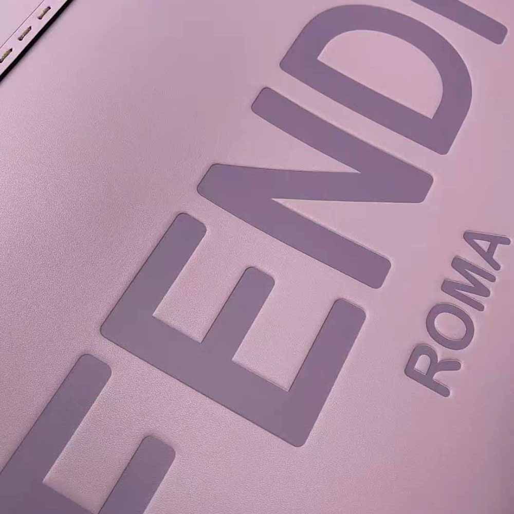 TÚI Fendi Women Sunshine Medium Lilac Leather Shopper-Purple