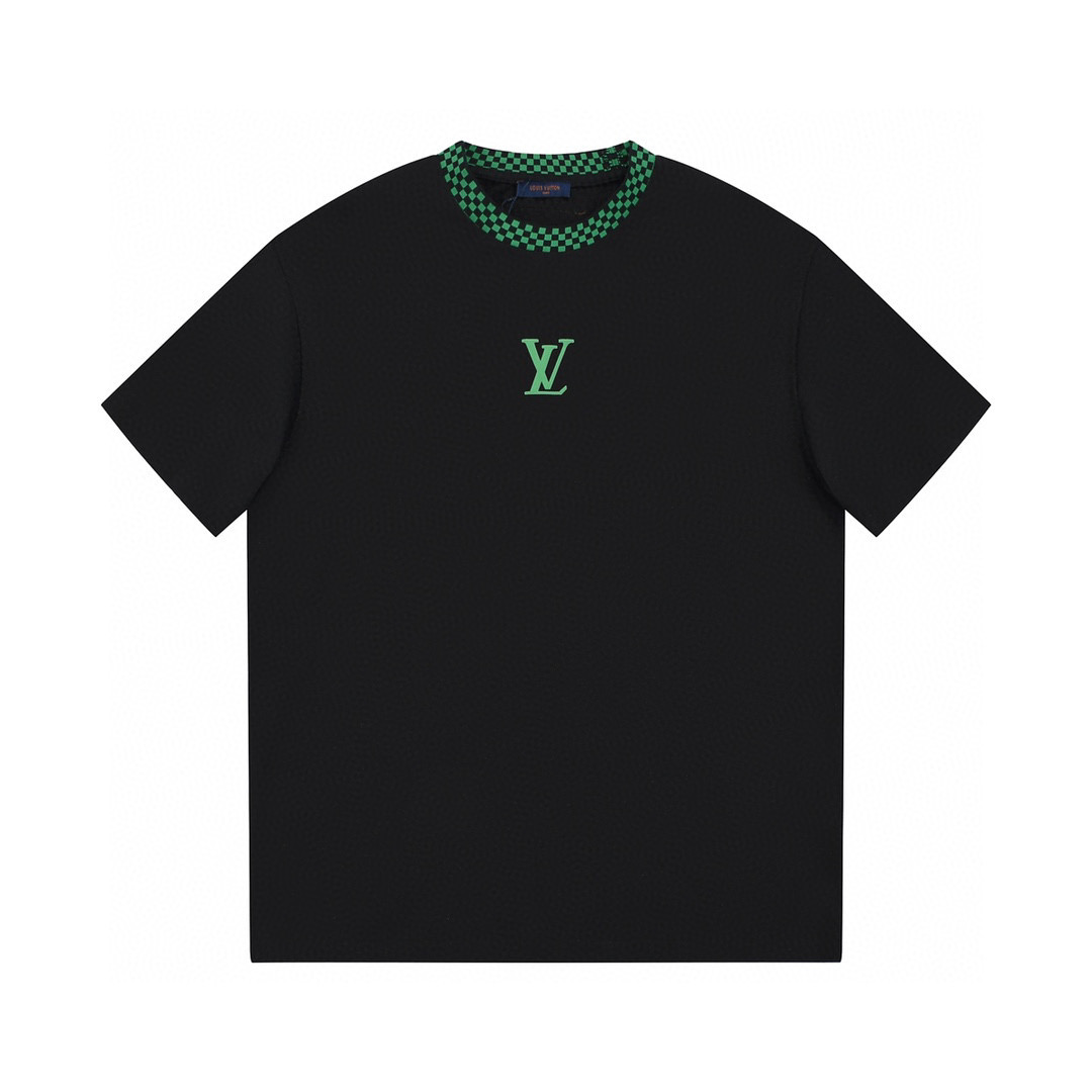 ÁO LOUIS VUITTON print cotton jersey T-shirt