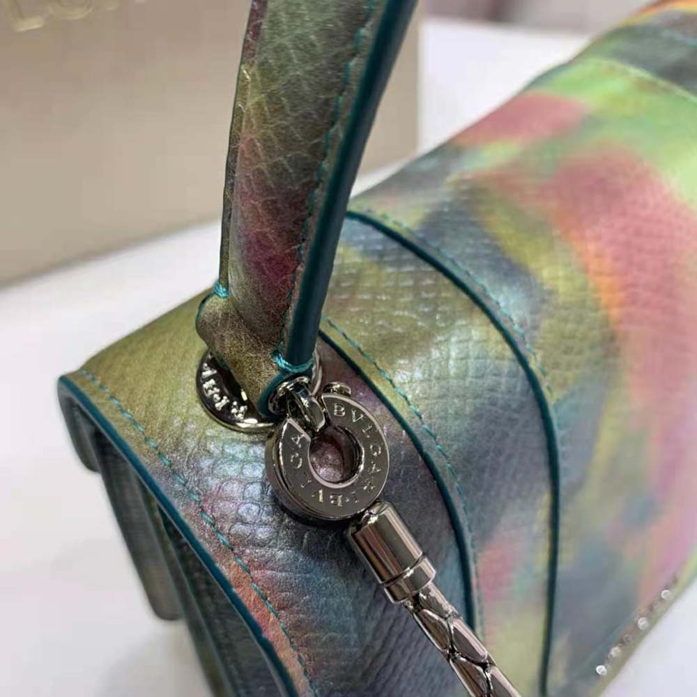 TÚI Bvlgari Women Serpenti Forever Crossbody Bag in Karung Leather