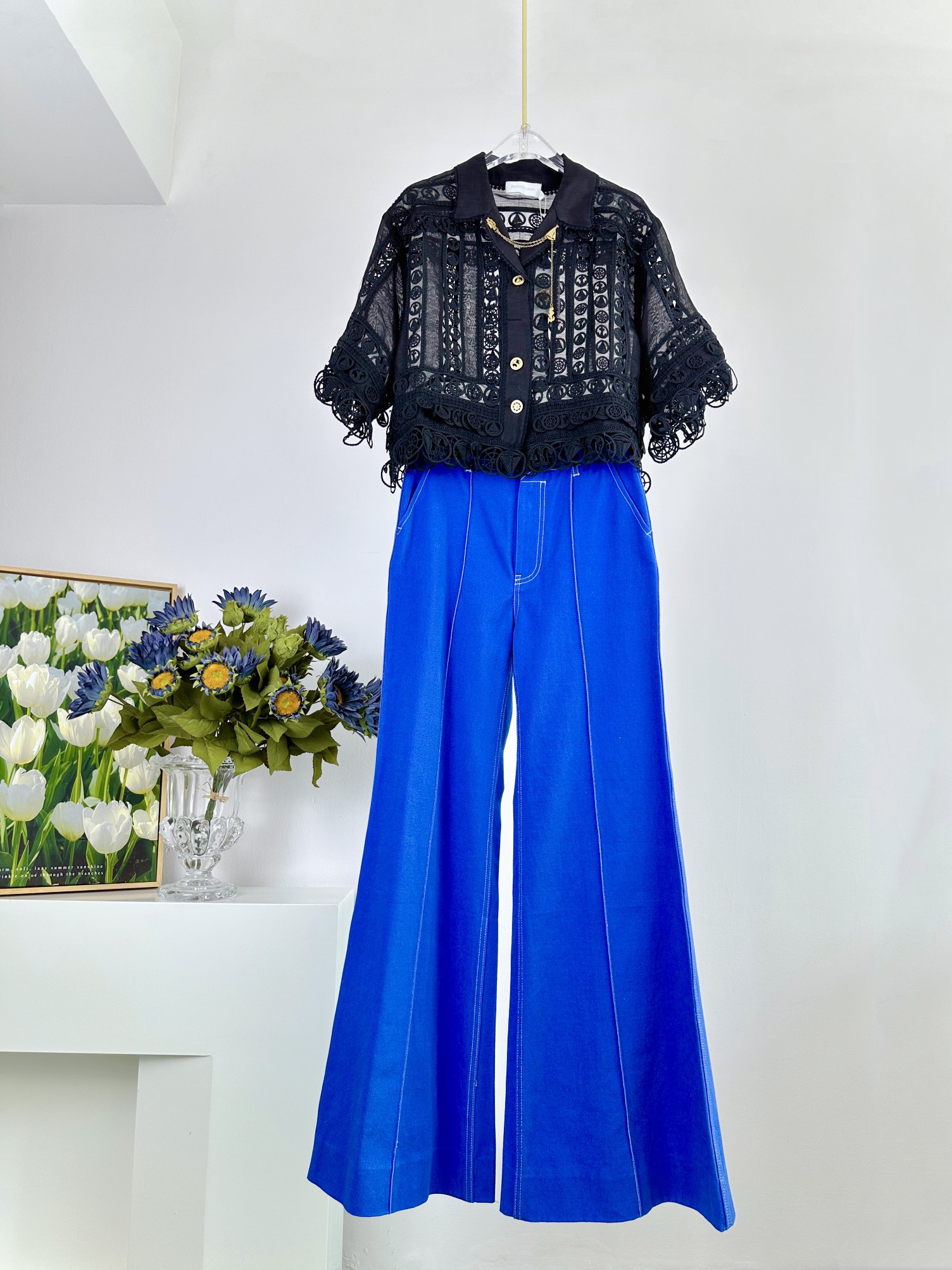 ÁO CROP TOP ZIMMERMANN Vintage Dress