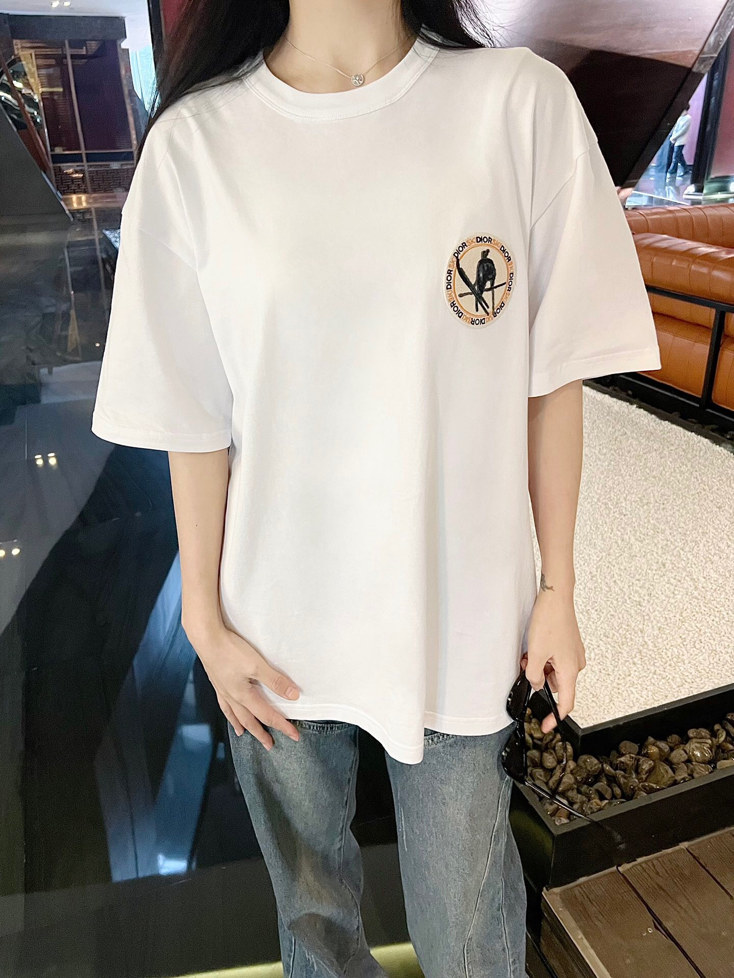 ÁO DIOR T SHIRT MÀU ĐEN UNISEX
