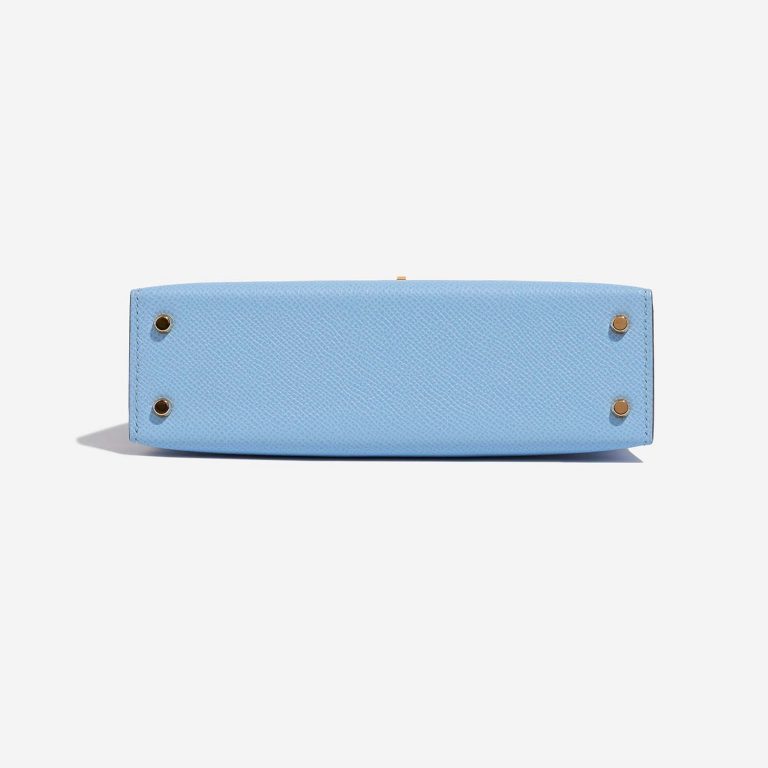 TÚI Hermès Kelly Mini Epsom Blue Celeste