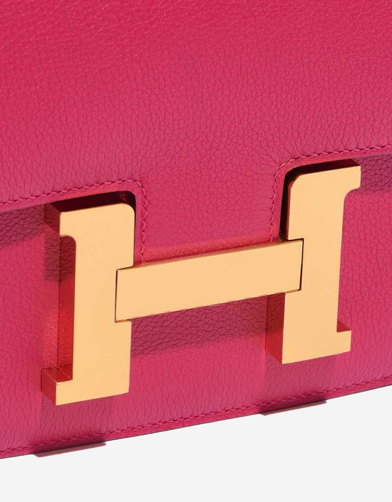 TÚI Hermès Constance 24 Evercolor Rose Mexico Gold Buckle khóa vàng