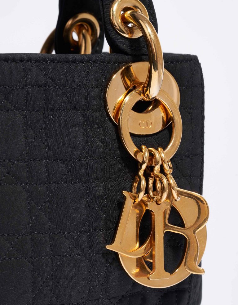 TÚI DIOR Lady Small Fabric Black