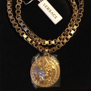 DÂY Versace Unisex Single Medusa Necklace