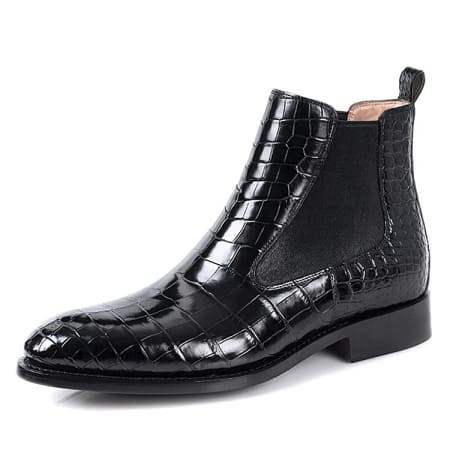 Giày Chelsea Boot Cá Sấu thủ công
