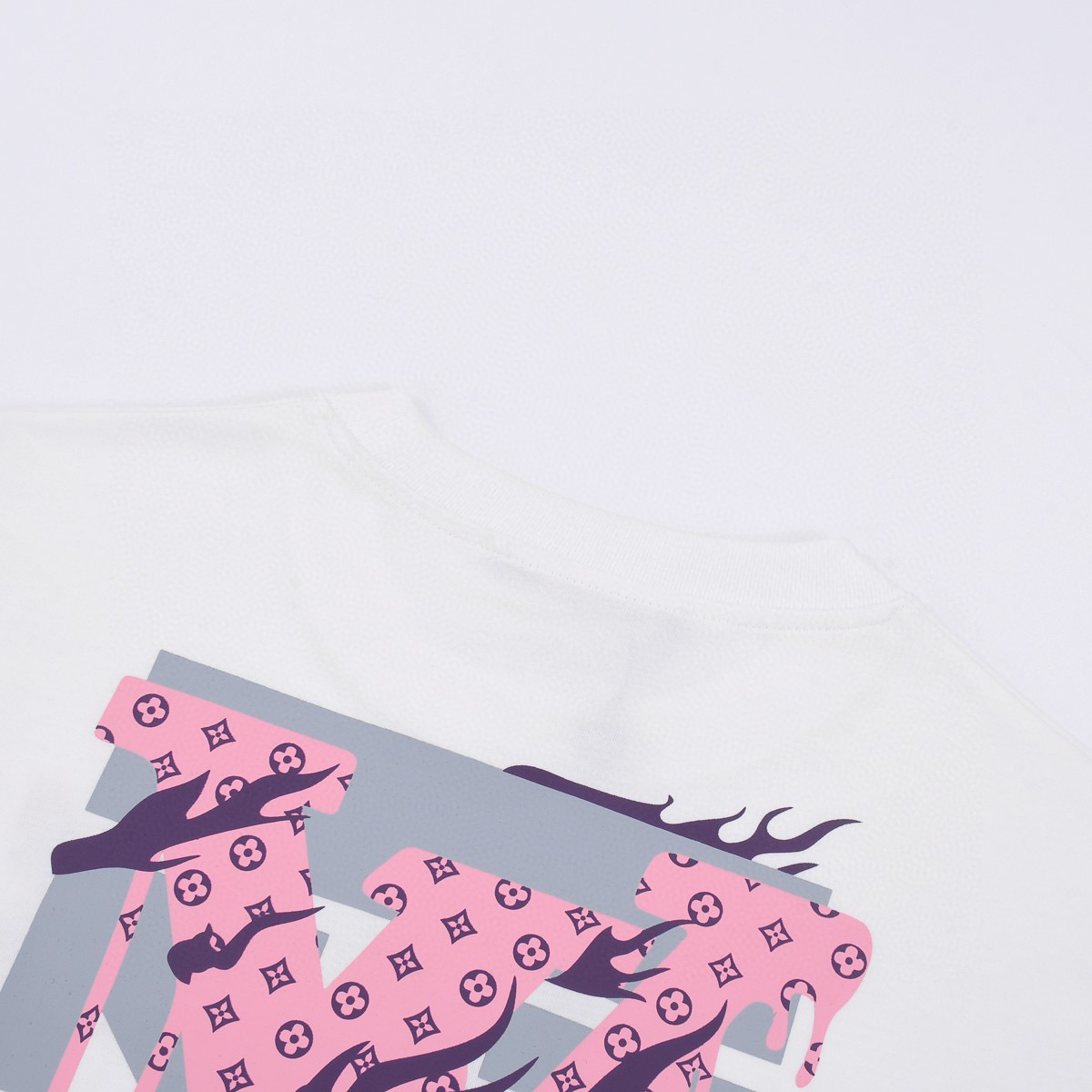 ÁO LOUIS VUITTON print cotton jersey T-shirt