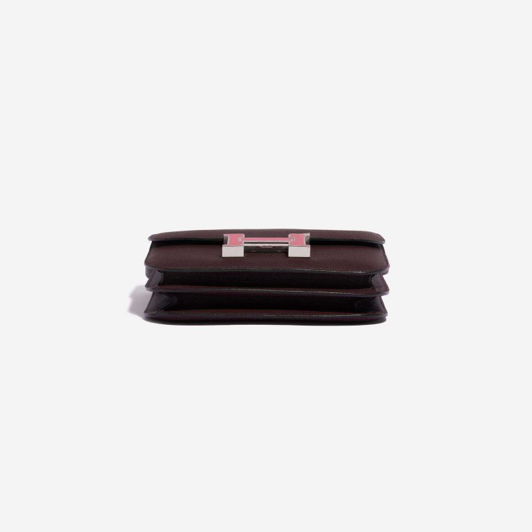TÚI Hermès Constance 18 Epsom Rouge Sellier Framboise khóa hồng