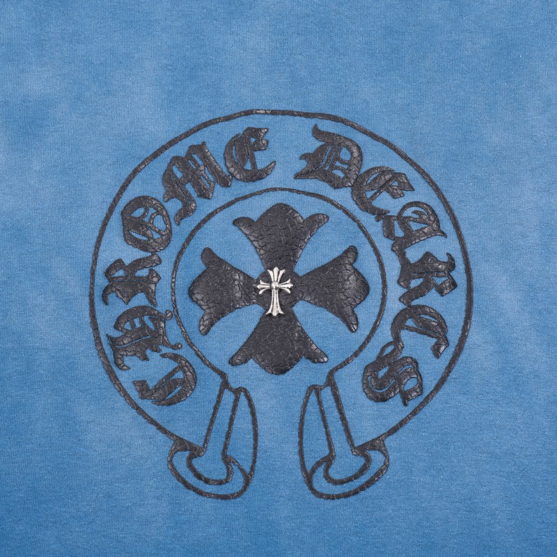 ÁO CHROME HEARTS T SHIRT BLUE