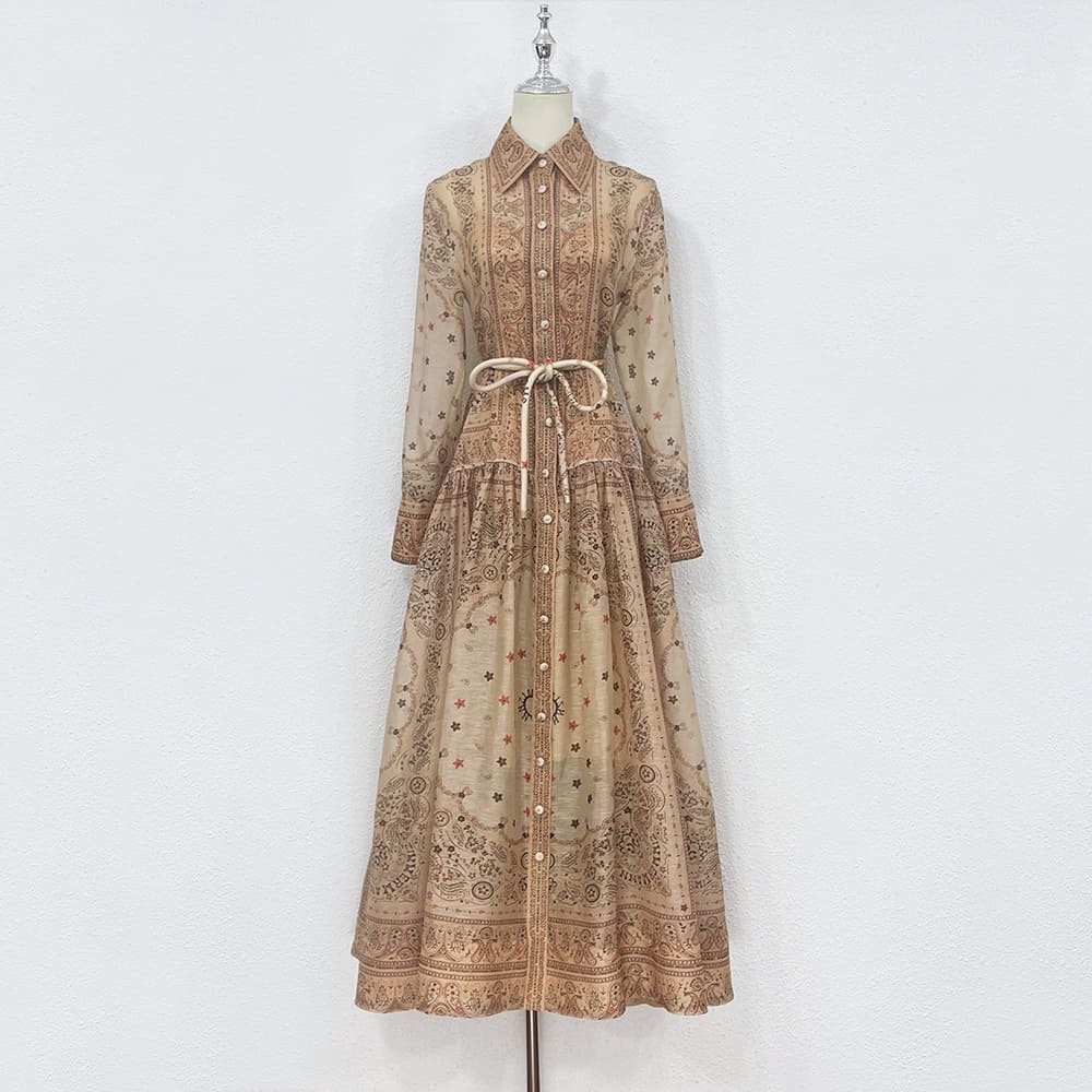 VÁY ZIMMERMANN Flower Vintage Dress High Classy