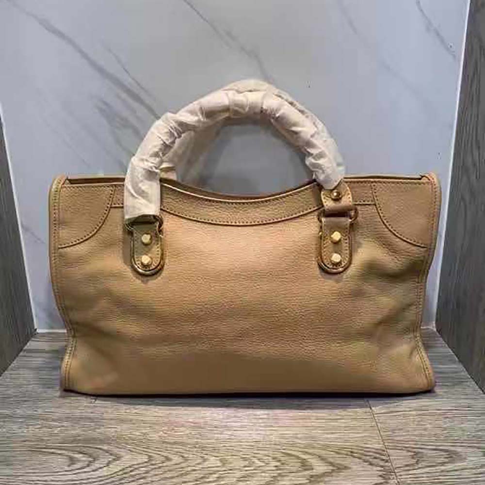 TÚI Balenciaga Classic Metallic Edge City S Goatskin Hand Carry Bag
