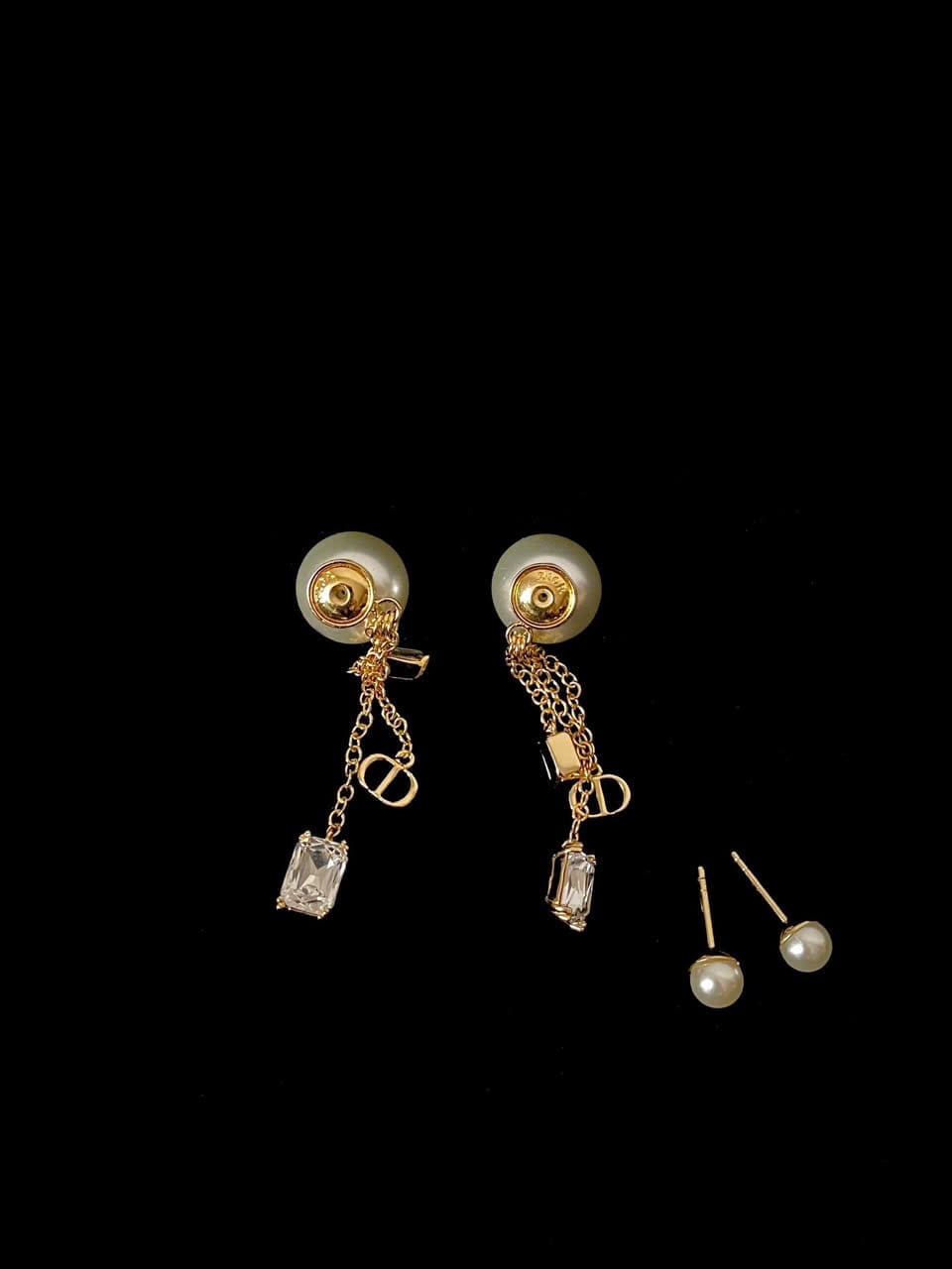 HOA TAI DIOR CD PEARLS DIAMOND TRIBALES