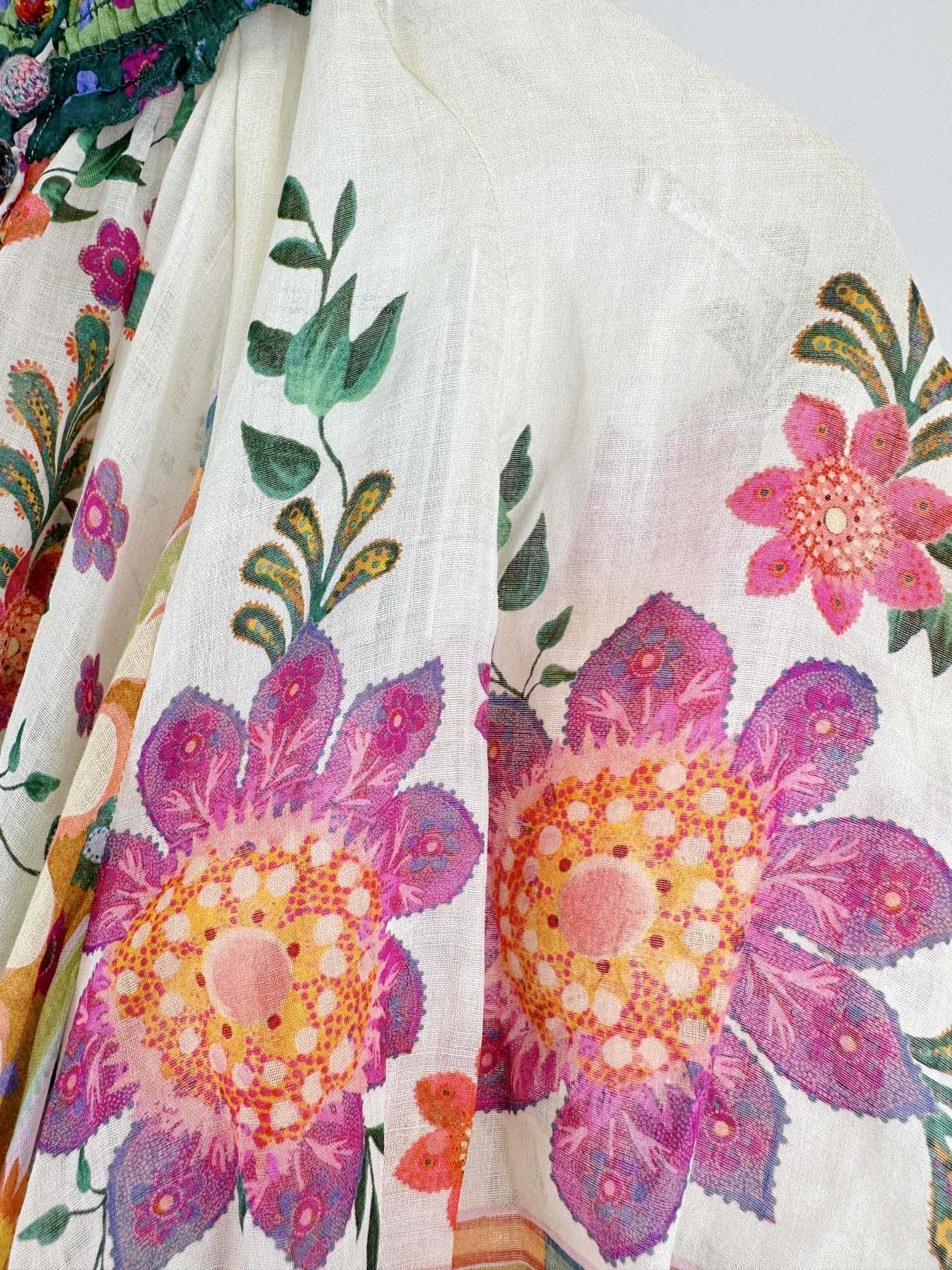 VÁY ZIMMERMANN Floral Vintage Dress