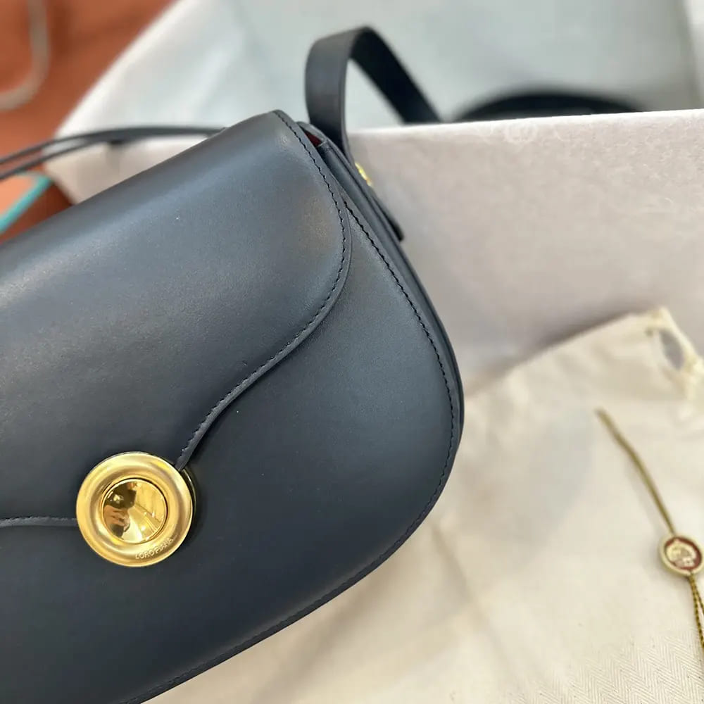 TÚI LORO PIANA Women Mini Ghiera Bag-Black