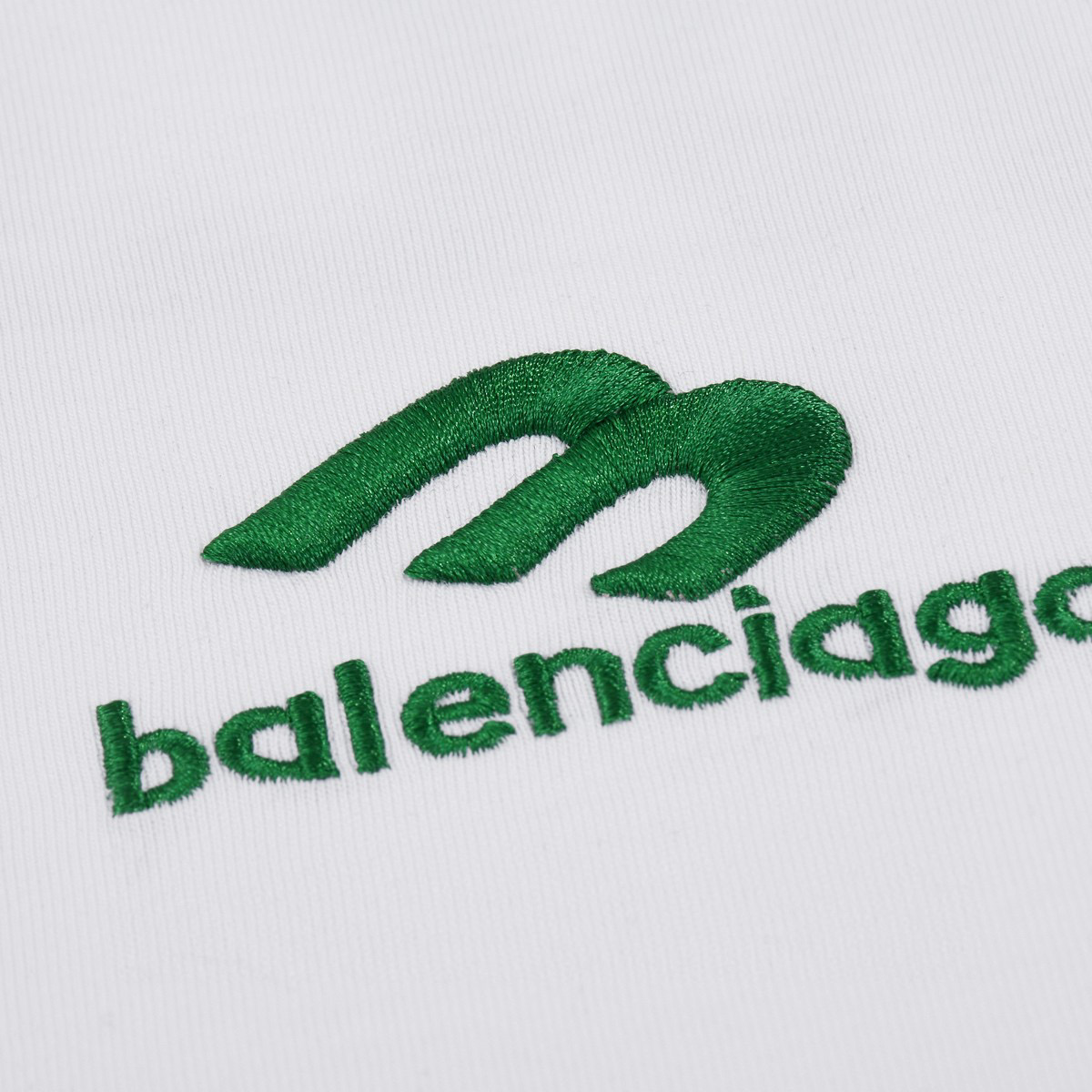 ÁO BALENCIAGA print cotton jersey T-shirt